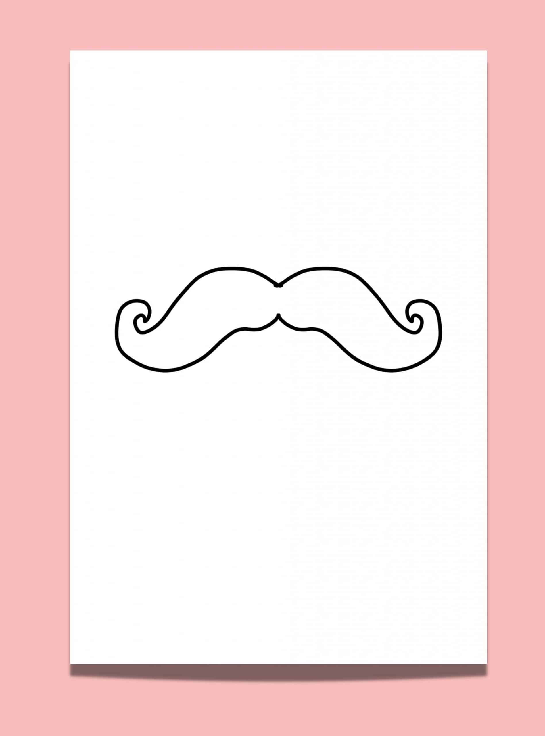 Free Lips Template 9 Fun Lips and Mustache Printables Artsydee