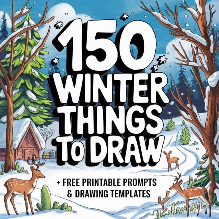 Winter Things To Draw