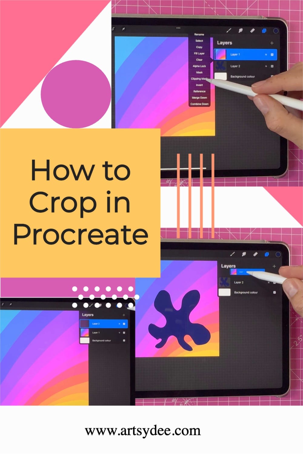 How To Crop In Procreate Procreate Editing 101 Artsydee Drawing 