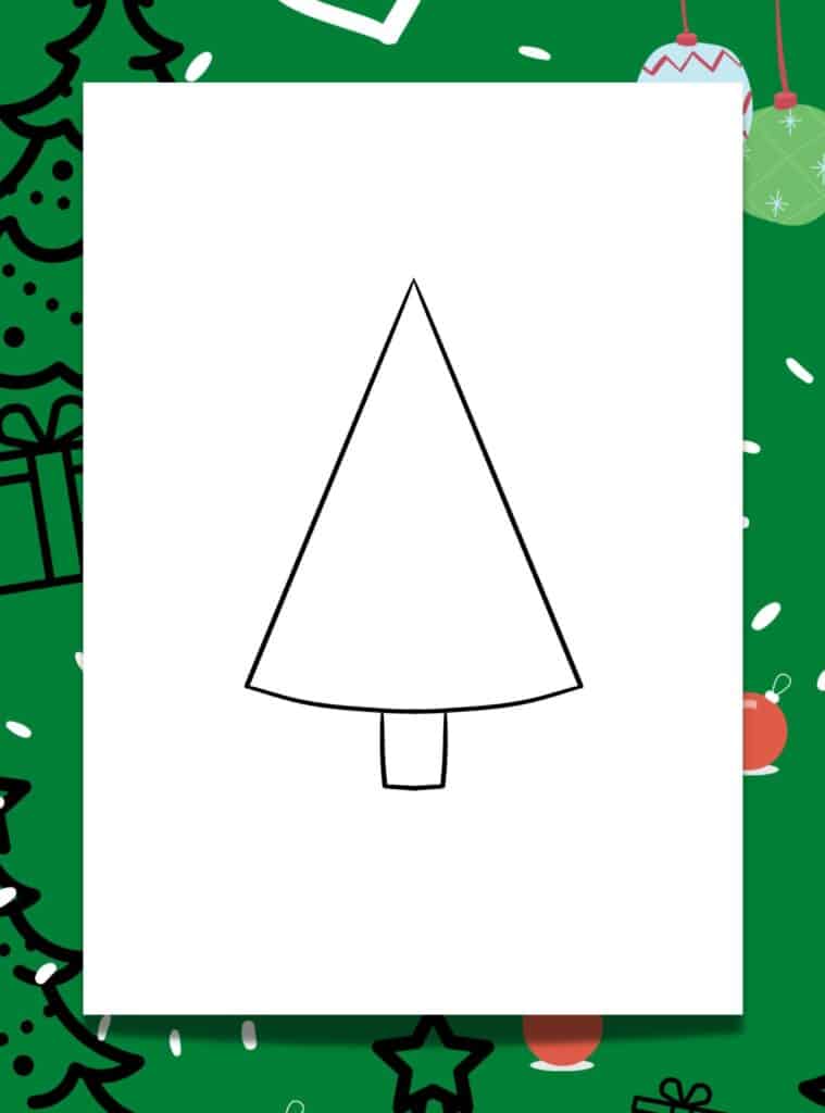 christmas tree printable free