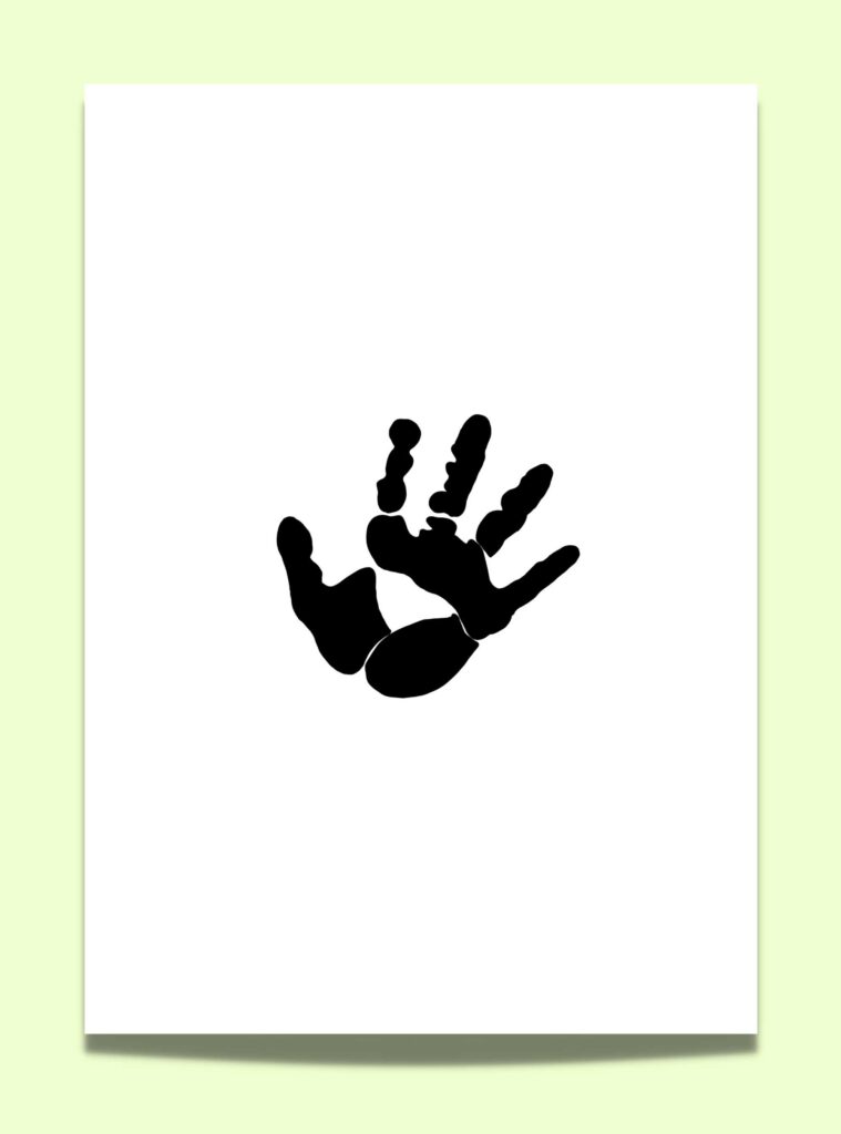 handprint template