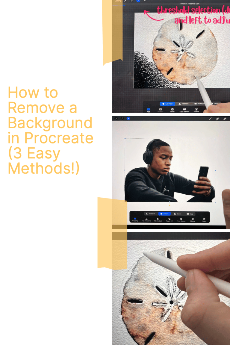 How To Remove Background In Procreate 3 Easy Methods Artsydee 