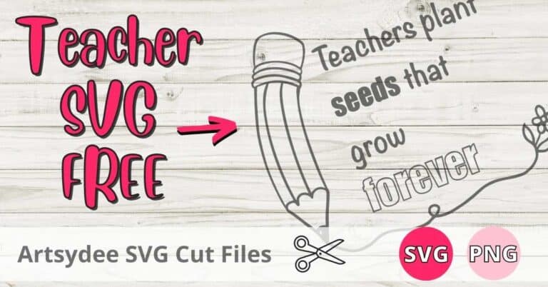 teacher svg free featured image