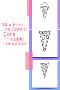 Get Creative with These 14 Free Ice Cream Cone Template Printables ...