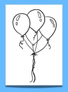 15 Free Balloon Template Printables for Your Arts &amp; Crafts - Artsydee ...