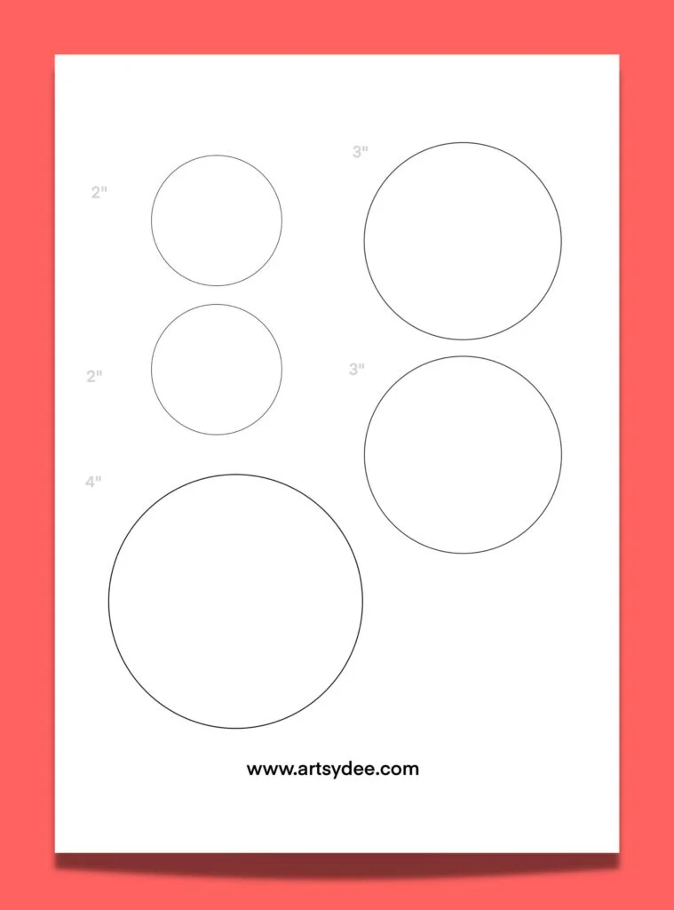 Get Creative With These 8 Free Circle Template Printables - Artsydee |  Drawing, Painting, Craft & Creativity