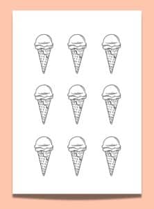 Get Creative with These 14 Free Ice Cream Cone Template Printables ...