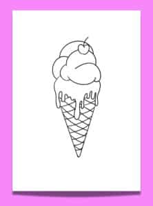 Get Creative with These 14 Free Ice Cream Cone Template Printables ...