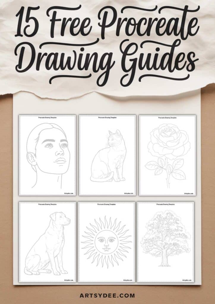 Free Procreate Drawing Templates