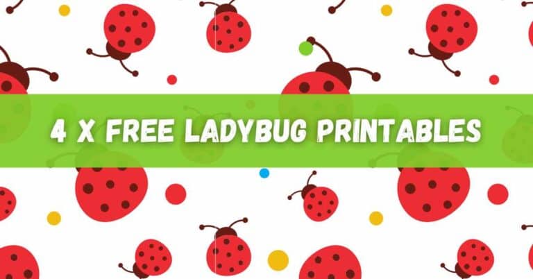 free ladybug printables featured image