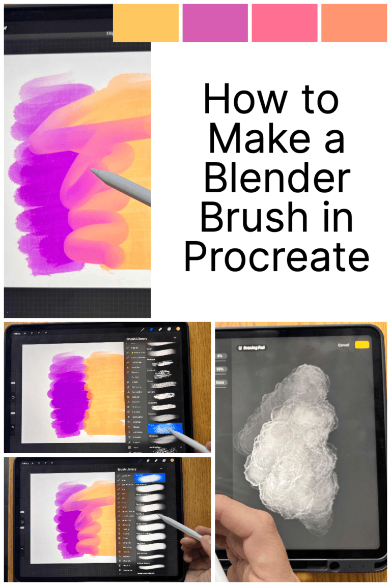 Blender Brush Procreate (How to Make One & Why You Should!) Artsydee