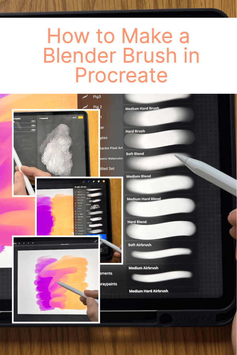 Blender Brush Procreate (How to Make One & Why You Should!) Artsydee