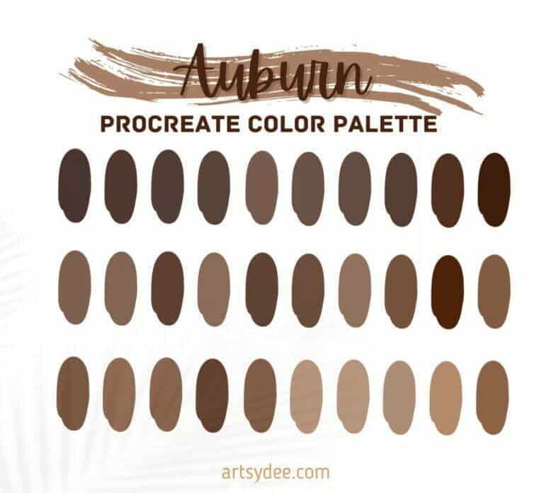 Procreate Hair Color Palette A Guide to Choosing and Using Colors for