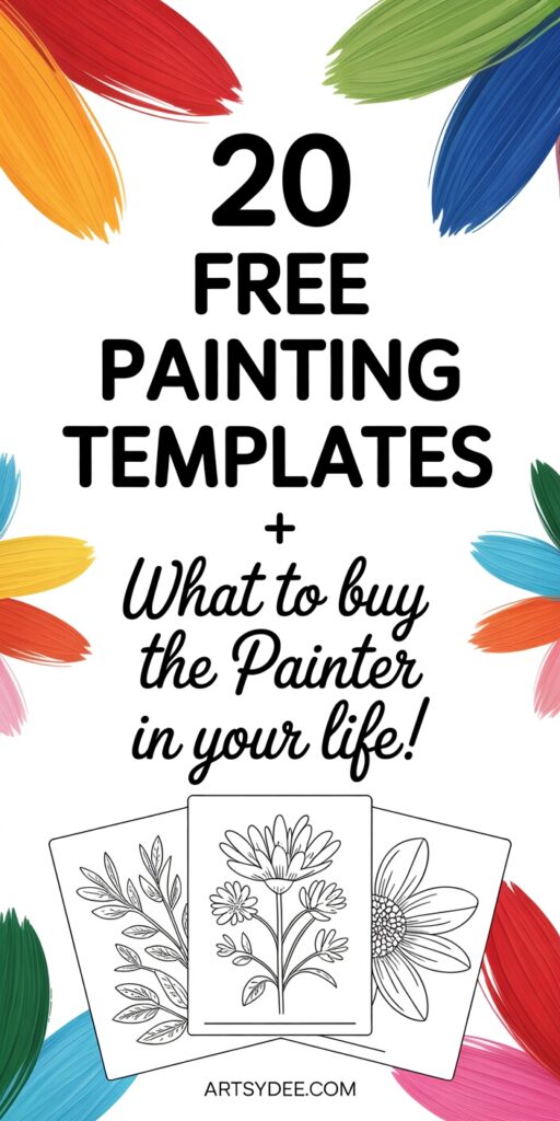 painting templates gifts for artists who paint 6