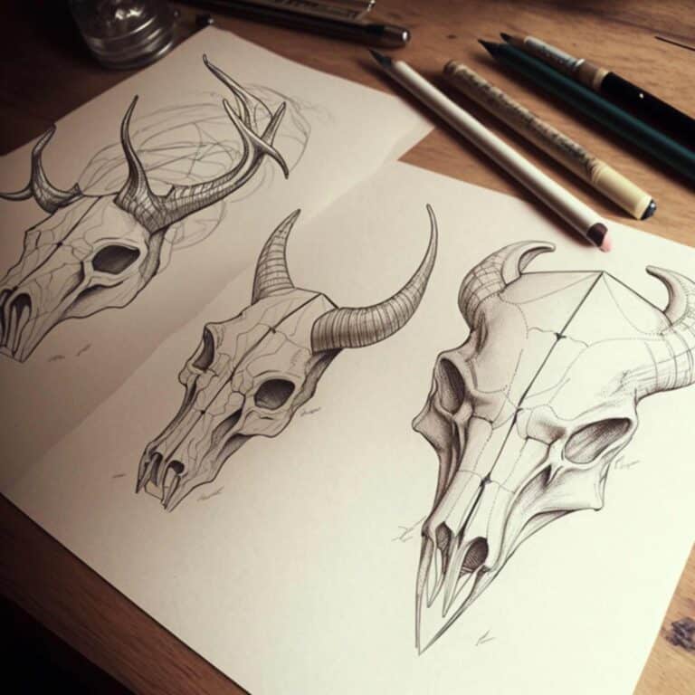 27 Awesome Skull Drawing Reference Images Artsydee Drawing