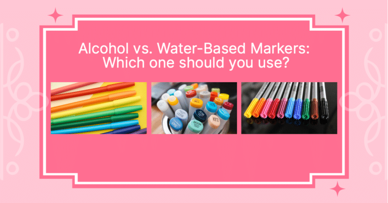 alcohol vs water based markers