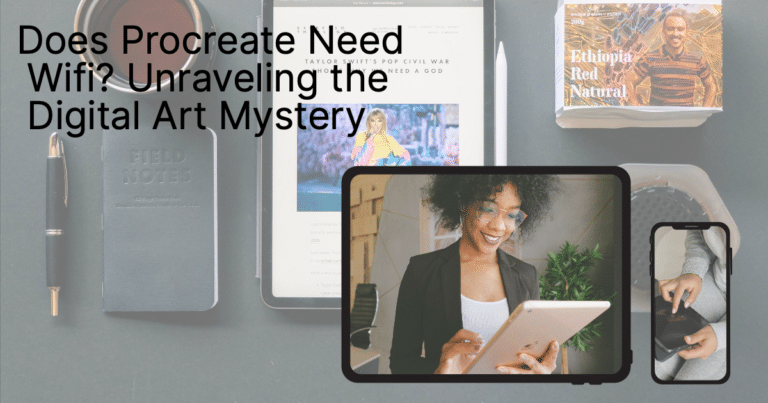 does procreate need wifi featured image