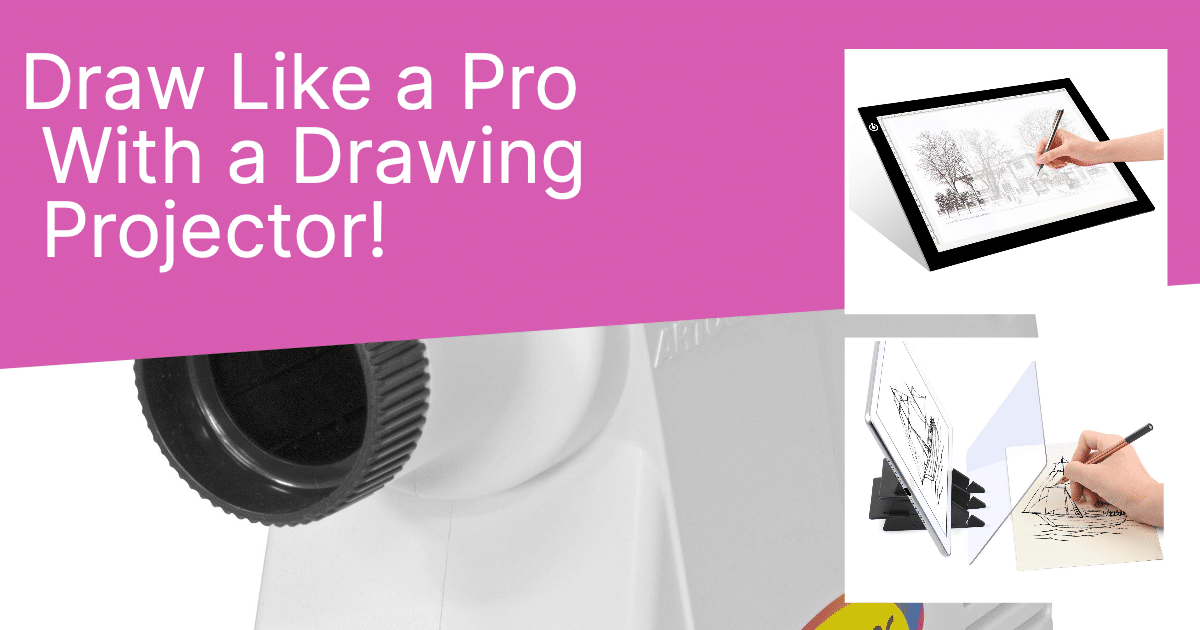 Create Masterpieces with Sketch Tracing Drawing Board - Optical Draw  Projector Art Tool!