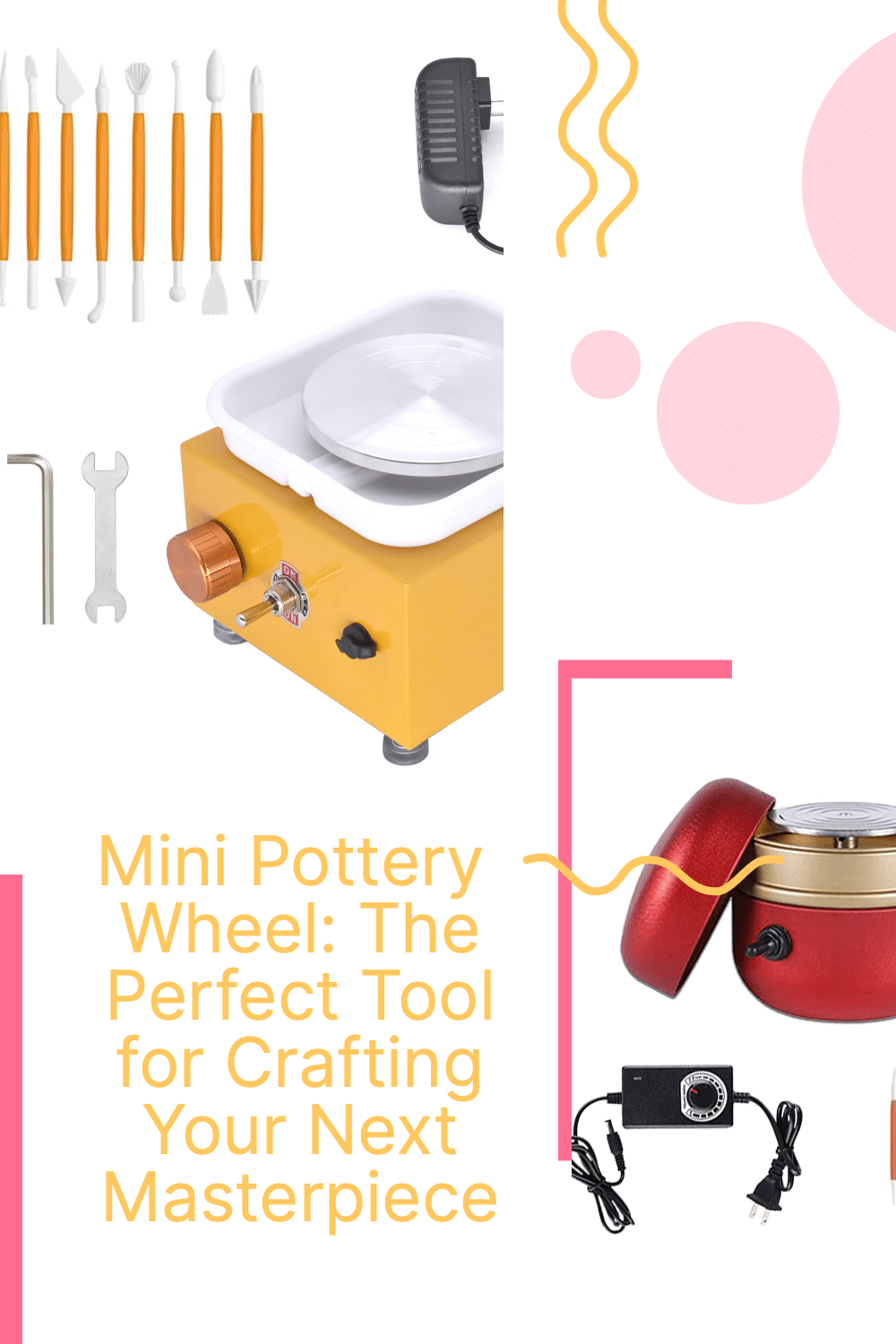 Mini Pottery Wheel The Perfect Tool for Crafting Your Next Masterpiece