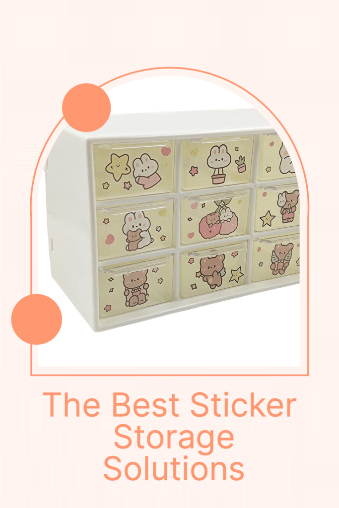 sticker storage solutions