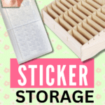 sticker storage solutions