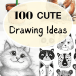 100 cute drawings