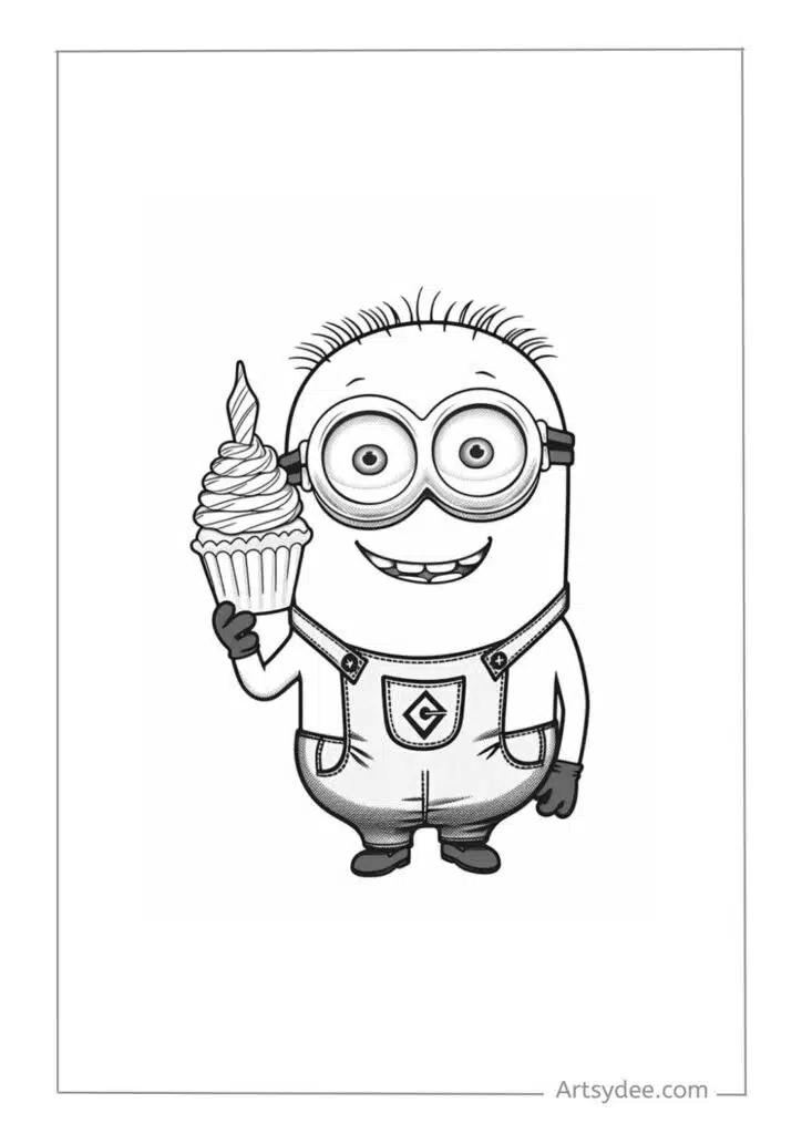 minions coloring pages pdf Artsydee