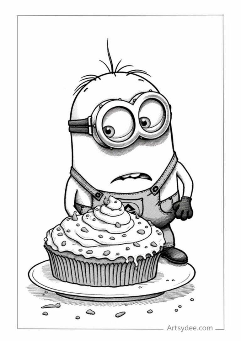 Unleash Your Creativity with 100+ Fun-Filled Minions Coloring Pages PDF ...