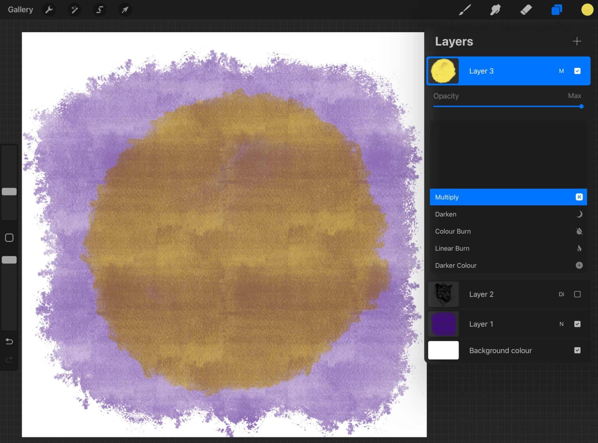 Procreate Multiply Layer Tips for Using Blend Modes in Procreate