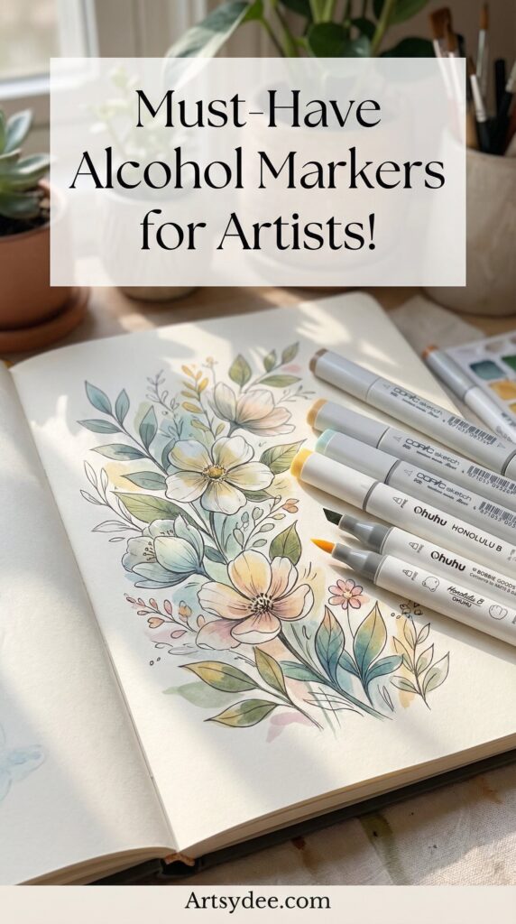 best alcohol markers for artists 19