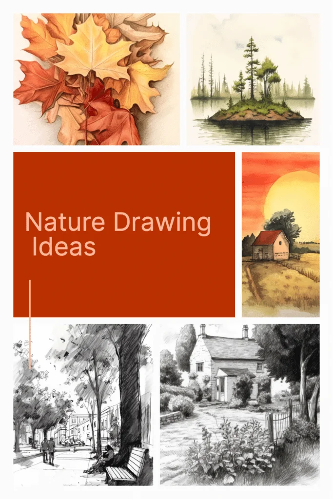 Spark Creativity with 20 Nature Drawing Ideas: Unleash the Magic of Art in  the Natural World - Artsydee - Drawing, Painting, Craft & Creativity