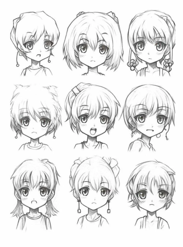 How To Draw Anime Face SIDE VIEW  YouTube