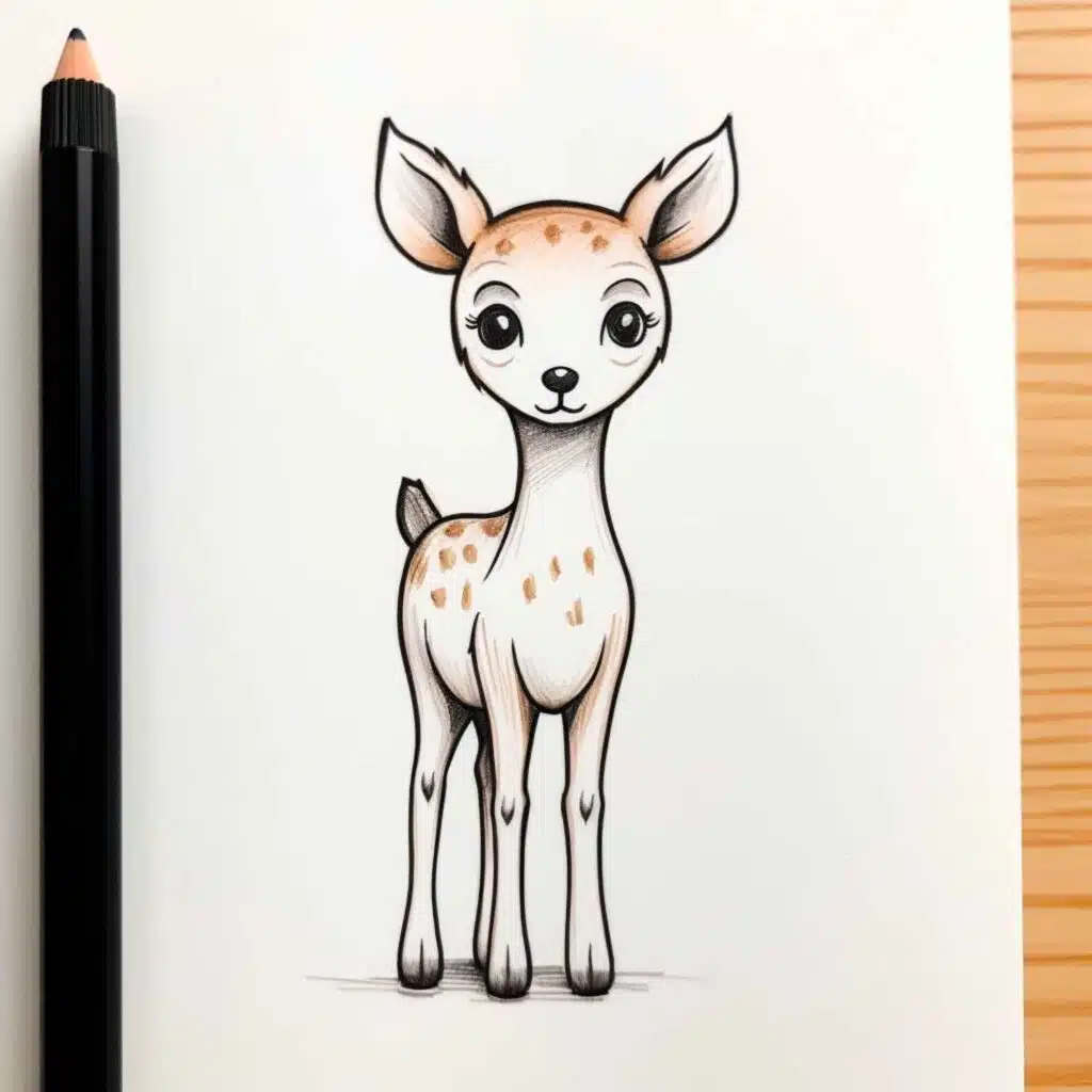 Easy Things to Draw Deer