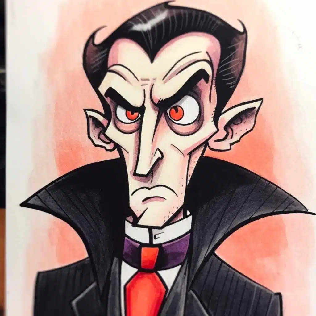 Halloween Drawing Ideas Dracula