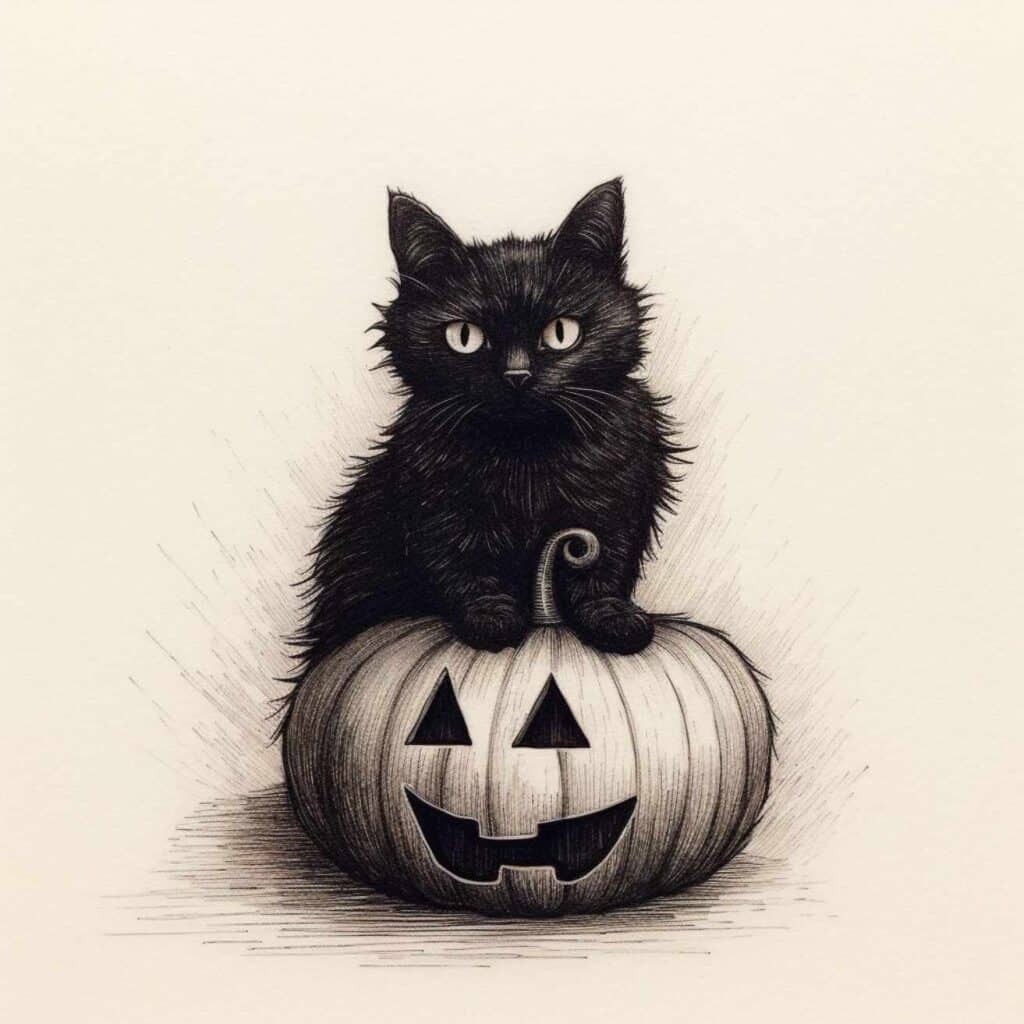 60+ Halloween Drawing Ideas: Spooky Inspiration - Artsydee