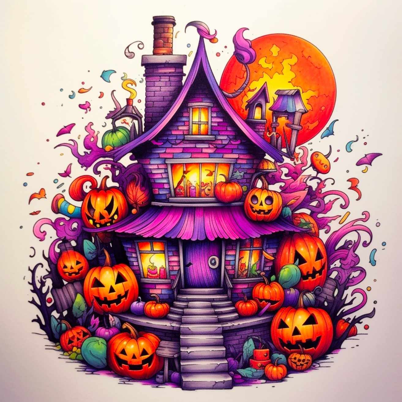 Scary Halloween Drawing Ideas At Matilda Chomley Blog