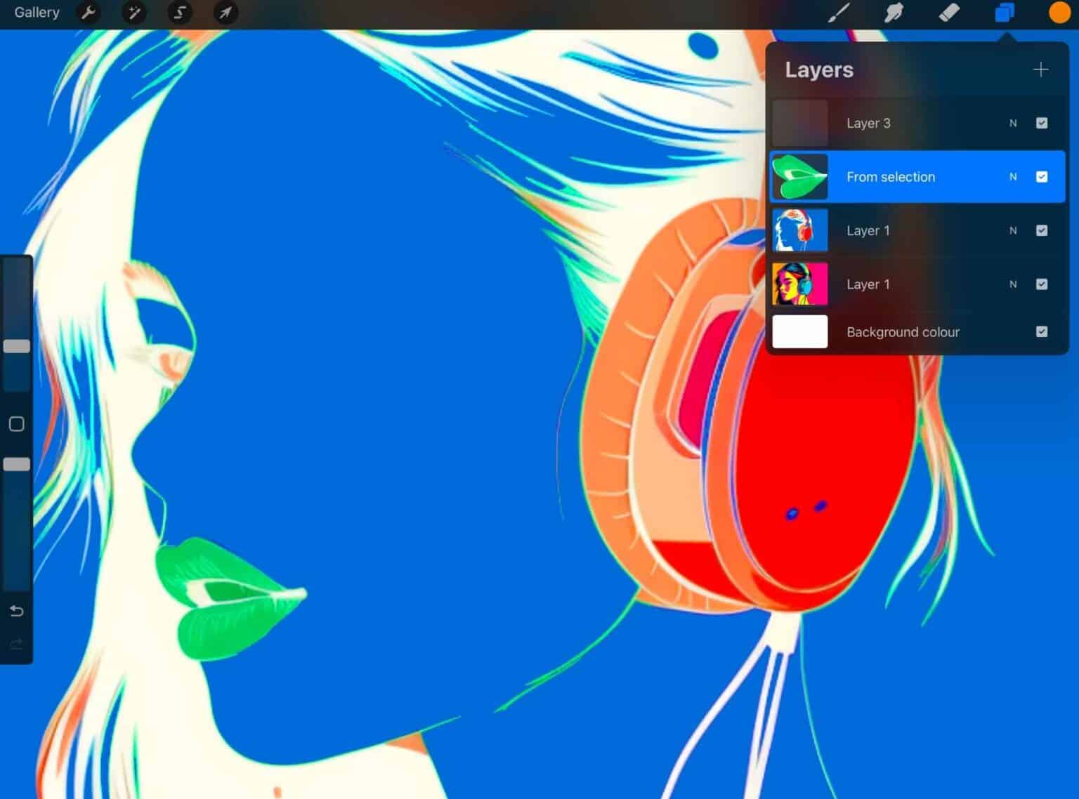 How to Select All Layers in Procreate Quick Guide Artsydee Drawing, Painting, Craft
