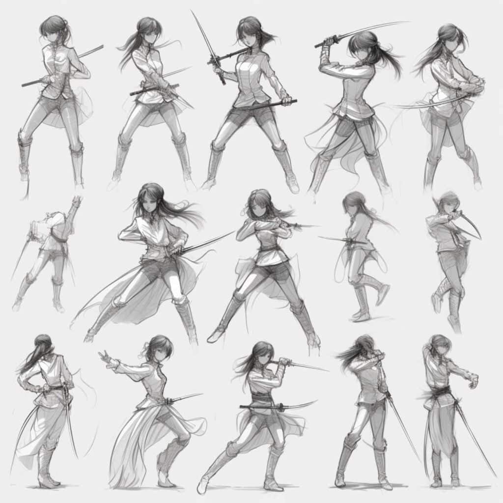 70 Anime Fighting Poses How To Strike A Pose Like Your Favorite 