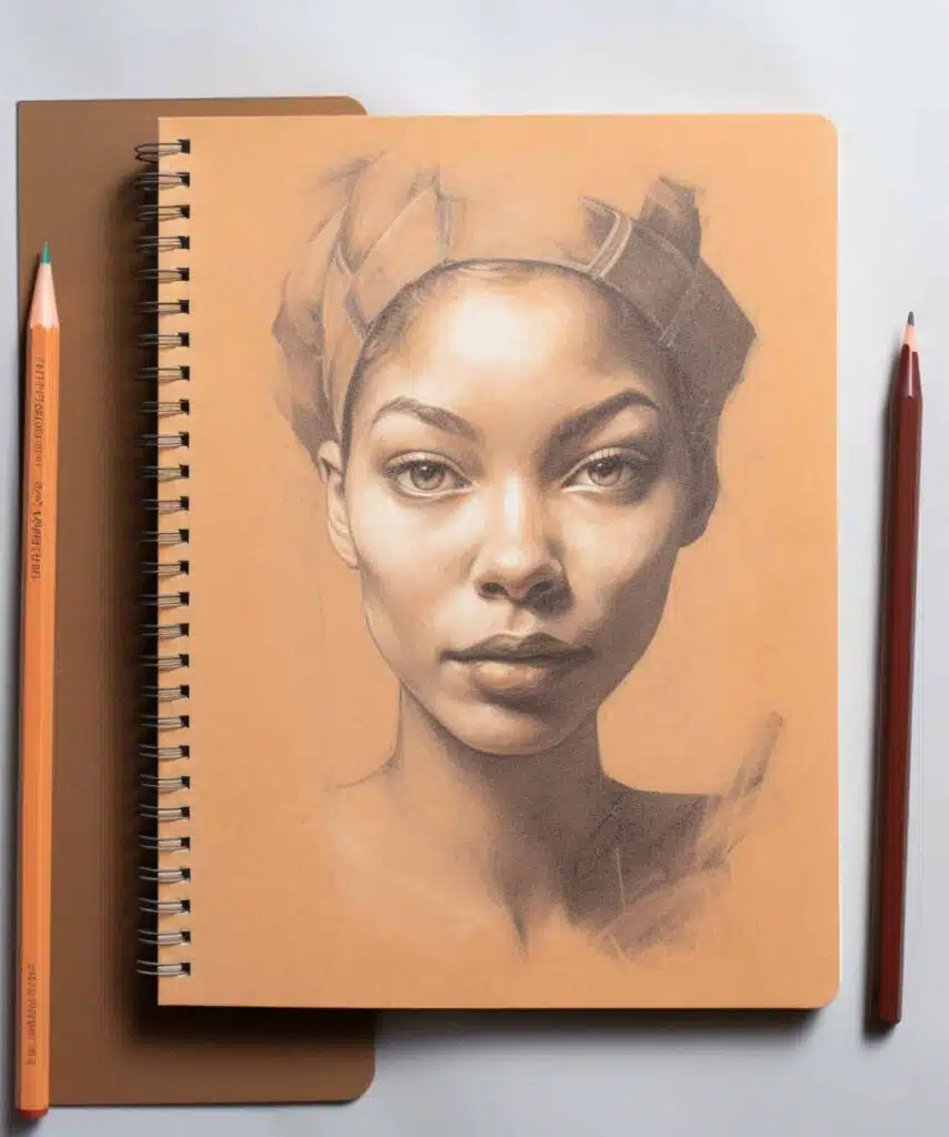 sketchbook drawing ideas: Personal Portraits