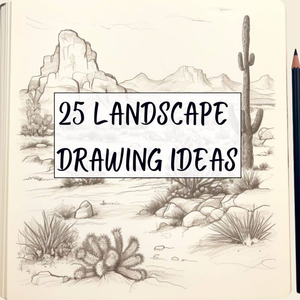 25 Landscape Drawing Ideas Inspiration For Your Next Masterpiece 25 Landscape Drawing Ideas Inspiration For Your Next Masterpiece