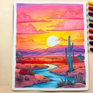 25 Landscape Drawing Ideas: Inspiration for Your Next Masterpiece ...