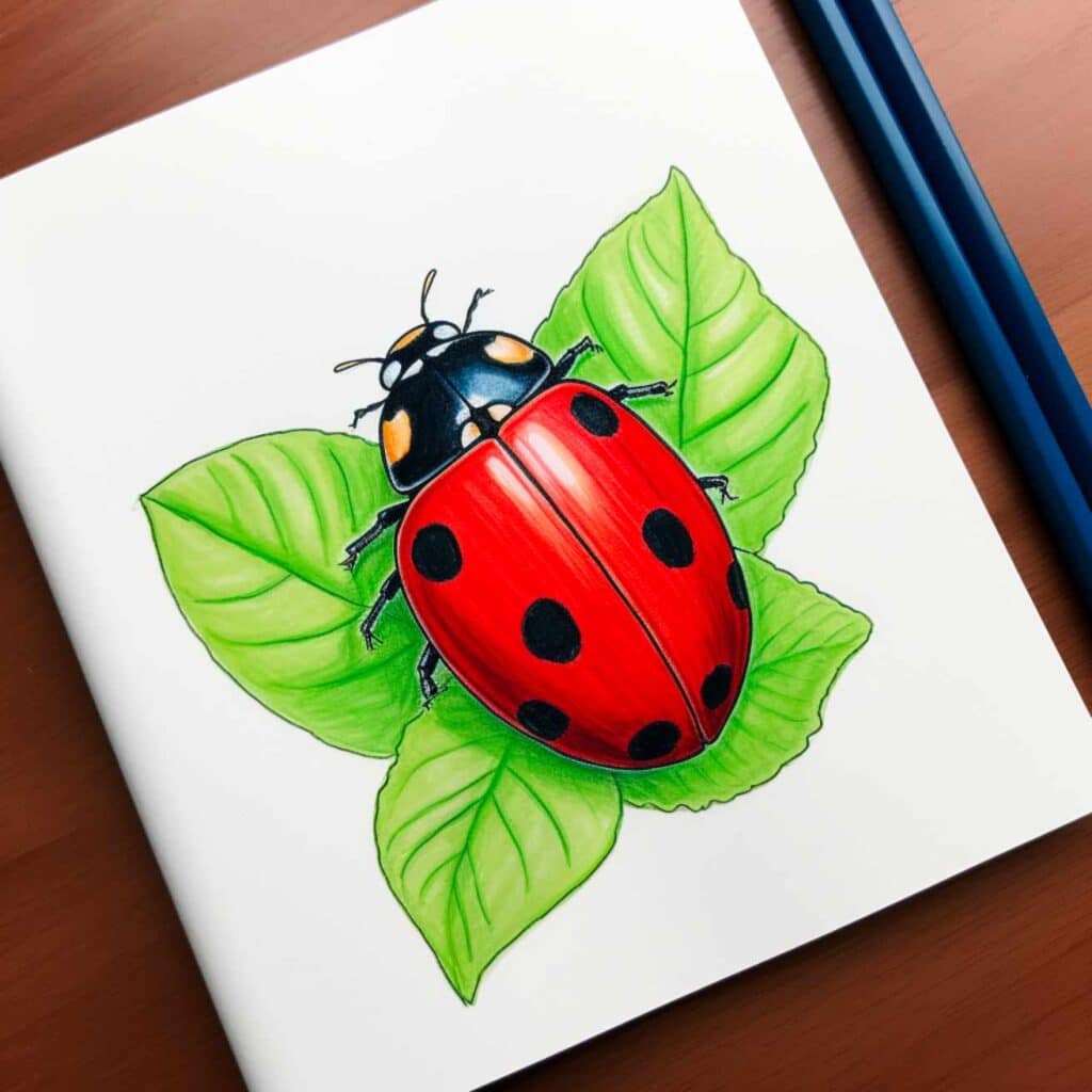 Spring Drawing Ideas A Ladybug
