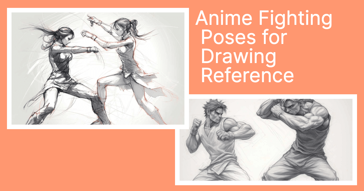 anime fighting poses featured image