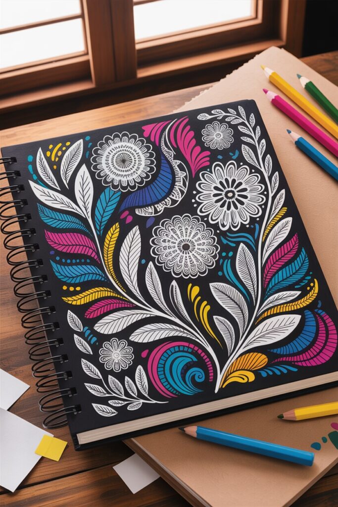 sketchbook cover ideas