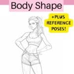 female pose reference drawing