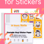 best sticker paper for printer