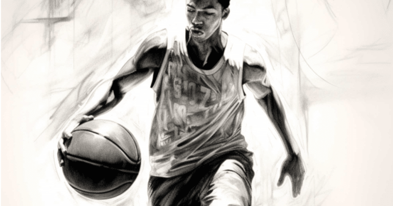 Basketball Drawing Ideas Featured Image