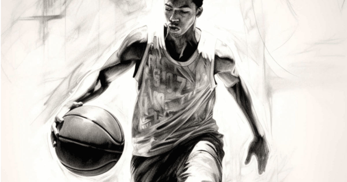 Basketball Drawing Ideas Featured Image
