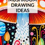 mushroom drawing