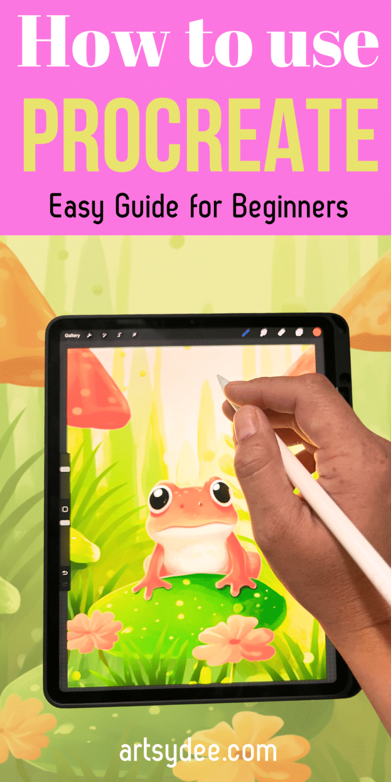 How to Use Procreate Quick and Easy Guide for Beginners Artsydee